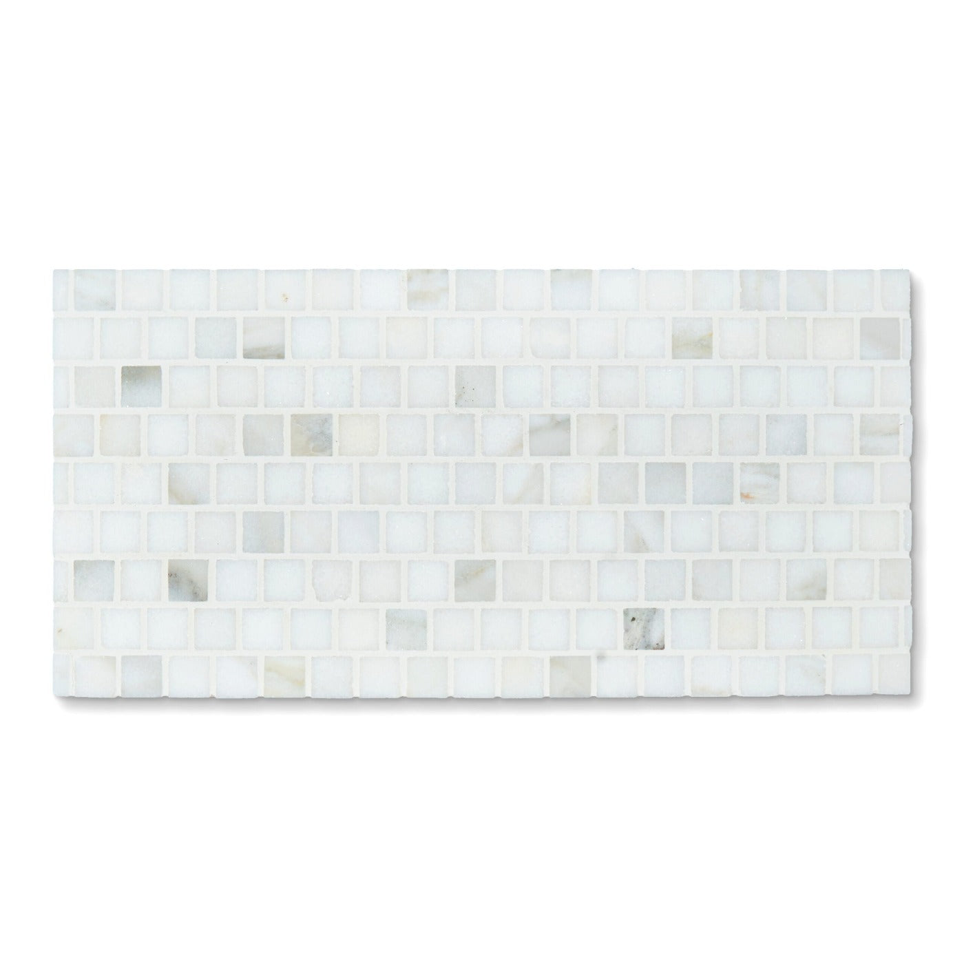 5/8 X 5/8 Calacatta Oliva Marble Honed Mosaic Tile-Marble Mosaic-American Tile Depot