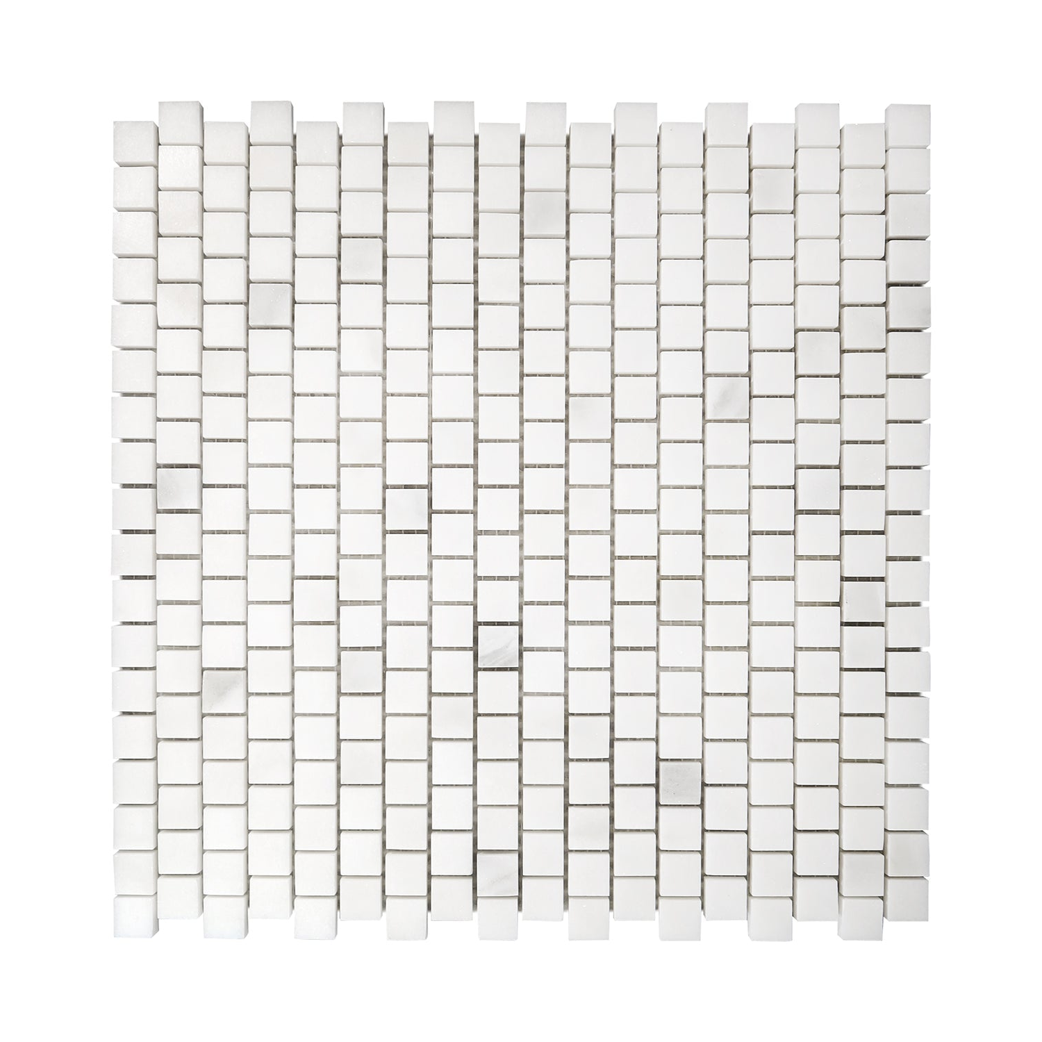 5/8 X 5/8 Calacatta Oliva Marble Polished Mosaic Tile-Marble Mosaic-American Tile Depot