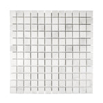 Sample of 1 X 1 Calacatta Oliva Marble Polished Mosaic Tile-Marble Mosaic-American Tile Depot