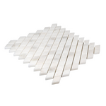 Calacatta Oliva Marble Polished Diamond Mosaic Tile-Marble Mosaic-American Tile Depot