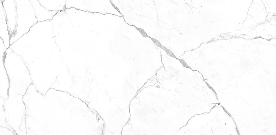 24 X 48 Calacatta Pearl Sugar Effect Marble Look Porcelain Tile-Porcelain Tile Large Formate-American Tile Depot