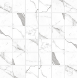 2 X 2 Calacatta Pearl Square Matte Porcelain Mosaic Tile-Porcelain Mosaic-American Tile Depot