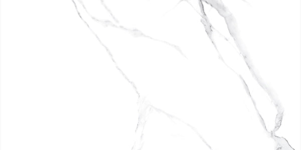 12 X 24 Calacatta White Satin Matte Marble Look Porcelain Tile-PORCELAIN-Large Format-American Tile Depot