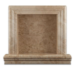 Cappuccino Marble Hand-Made Custom Shampoo Niche / Shelf - SMALL - Polished-Accessories-American Tile Depot