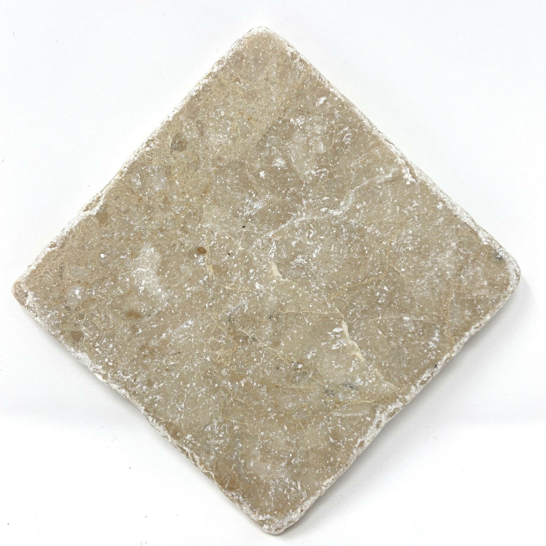 Cappuccino Marble Handmade Coasters - Set of 6-Marble Coasters-American Tile Depot