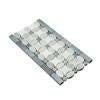 Carrara White Marble Honed Florida Flower Border w/Blue-Gray Dots-Marble Border-American Tile Depot