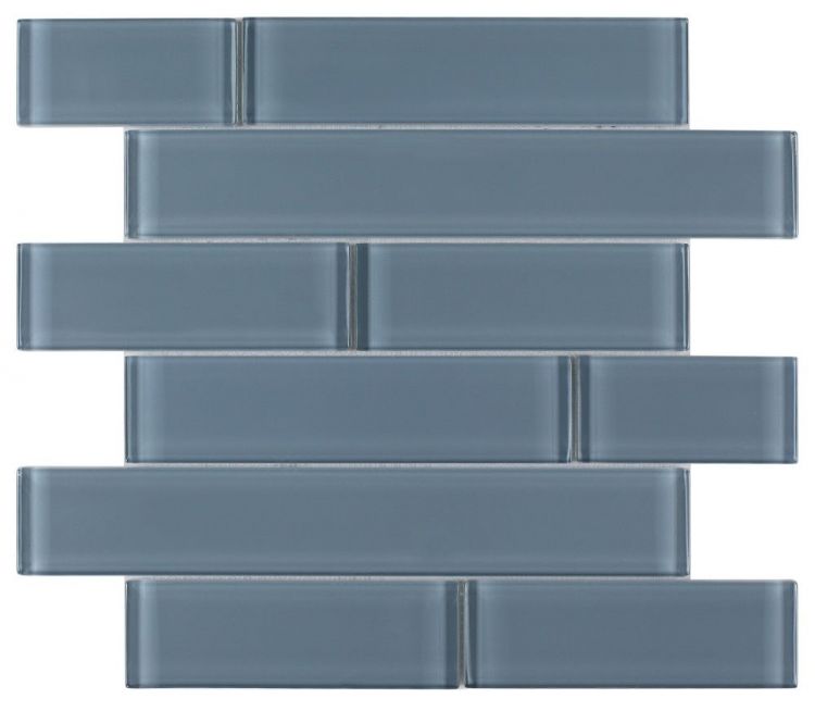 Oceanhouse Blue Shining Multi Size Glossy Subway Glass Mosaic Tile-Glass Mosaic-American Tile Depot