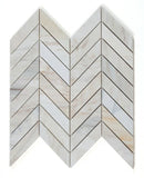 Chevron Eurasian Polished Marble Mosaic Tile-Marble Mosaic-American Tile Depot