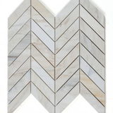 Chevron Eurasian Polished Marble Mosaic Tile