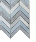 Chevron Livid Marble Mosaic Tile