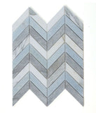 Chevron Livid Marble Mosaic Tile