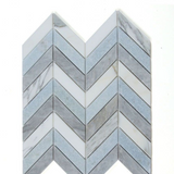 Chevron Livid Marble Mosaic Tile