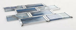 Clam City Blue Glossy Subway Glass Mosaic Wall Tile-Glass Mosaic-American Tile Depot