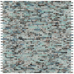 Clam Urban Green Glossy Linear Glass Mosaic Wall Tile-Glass Mosaic-American Tile Depot