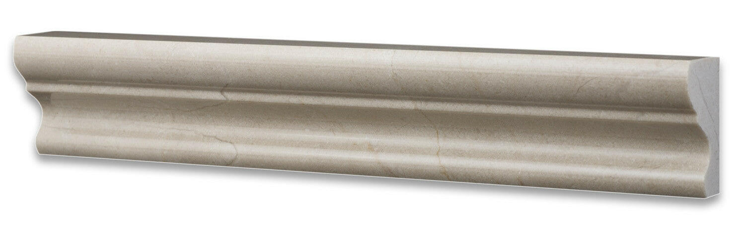 Crema Marfil Marble Honed Crown - Mercer Molding Trim-Marble Molding/Trim-American Tile Depot