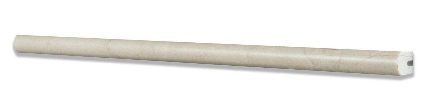 Crema Marfil Marble Polished 1/2 X 12 Pencil Liner-Marble Molding/Trim-American Tile Depot