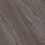 24 X 24 Crossover Anthracite Polished Marble Look Porcelain Tile-Porcelain Tile Large Formate-American Tile Depot