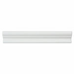 Thassos White Marble Polished Crown - Mercer Molding Trim