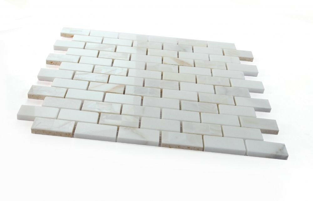 Diana Brick Calacatta Mosaic Wall Tile-Mixed Mosaic-American Tile Depot