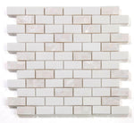 Diana Brick Thassos Mosaic Wall Tile-Mixed Mosaic-American Tile Depot