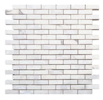 Diana Linear Calacatta Mosaic Wall Tile-Mixed Mosaic-American Tile Depot