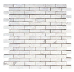 Diana Linear Calacatta Mosaic Wall Tile-Mixed Mosaic-American Tile Depot