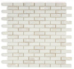 Diana Linear Thassos Mosaic Wall Tile-Mixed Mosaic-American Tile Depot