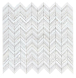 Diana Ravenna Chevron Mosaic Wall Tile-Mixed Mosaic-American Tile Depot