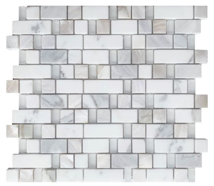 Diana Stack Mini-Brick Mosaic Wall Tile-Mixed Mosaic-American Tile Depot