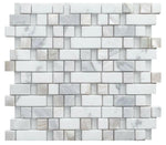 Diana Stack Mini-Brick Mosaic Wall Tile-Mixed Mosaic-American Tile Depot