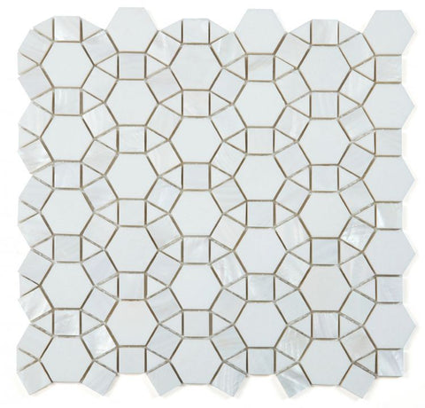 Diana Aether Circular Mosaic Wall Tile