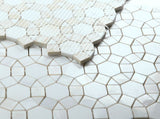 Sample of Diana Aether Circular Mosaic Wall Tile-Sample-American Tile Depot