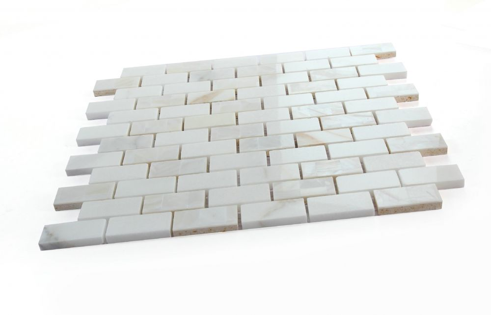 Diana Brick Calacatta Mosaic Wall Tile-Mixed Mosaic-American Tile Depot