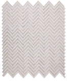 Sample of Diana Herringbone Thassos Mosaic Wall Tile-Sample-American Tile Depot