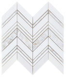 Diana Ravenna Chevron Mosaic Wall Tile