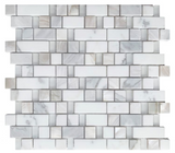 Diana Stack Mini-Brick Mosaic Wall Tile