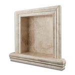 Diano Royal Marble Hand-Made Custom Shampoo Niche / Shelf - SMALL - Polished-Accessories-American Tile Depot