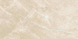 24 X 48 Dolomia Cream Luc Glossy Marble Look Porcelain Tile