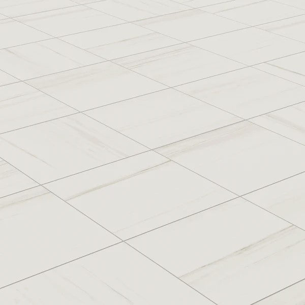 Sample of 24 X 24 Dolomite Matte Marble Look Porcelain Tile-Sample-American Tile Depot