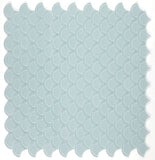 Fish Scale Turquoise Glossy Glass Mosaic Tile-Glass Mosaic-American Tile Depot