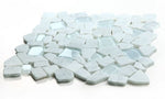 Drop Carrara Rubble Mosaic Wall Tile-Mixed Mosaic-American Tile Depot