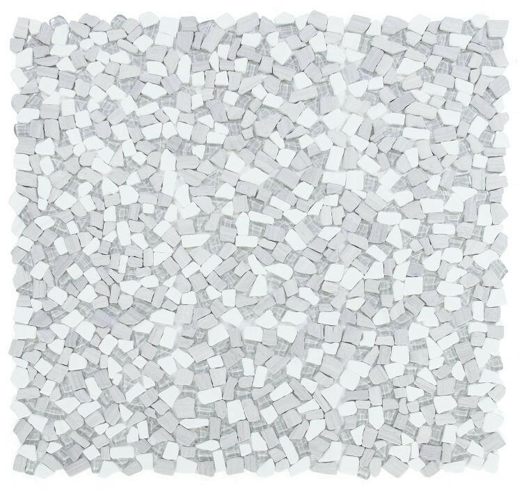 Drop Loft Pebble Mosaic Wall Tile-Mixed Mosaic-American Tile Depot