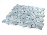 Drop Deep Ocean Rubble Mosaic Wall Tile