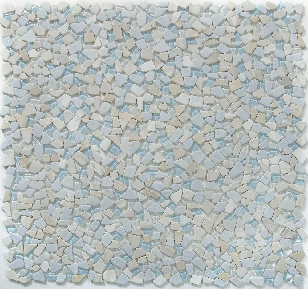 Sample of Drop Marina Rubble Mosaic Wall Tile-Sample-American Tile Depot