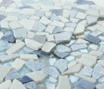 Sample of Drop Royal Sapphire Rubble Mosaic Wall Tile-Sample-American Tile Depot