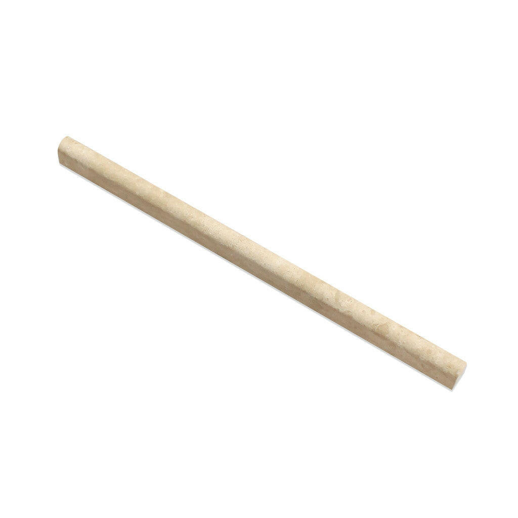 Durango Cream Travertine Honed 1/2 X 12 Pencil Liner-Travertine Molding/Trim-American Tile Depot