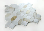 Luna Sun Polished Octagon Marble Mosaic Tile-Marble Mosaic-American Tile Depot