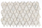 Fame Pearl Calacatta Twirl Mosaic Wall Tile-Mixed Mosaic-American Tile Depot