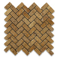 1x2 Herringbone Tumbled