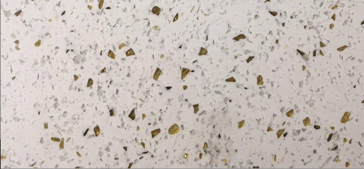 12 X 24 Terrazzo Gold Marble Polished Field Tile